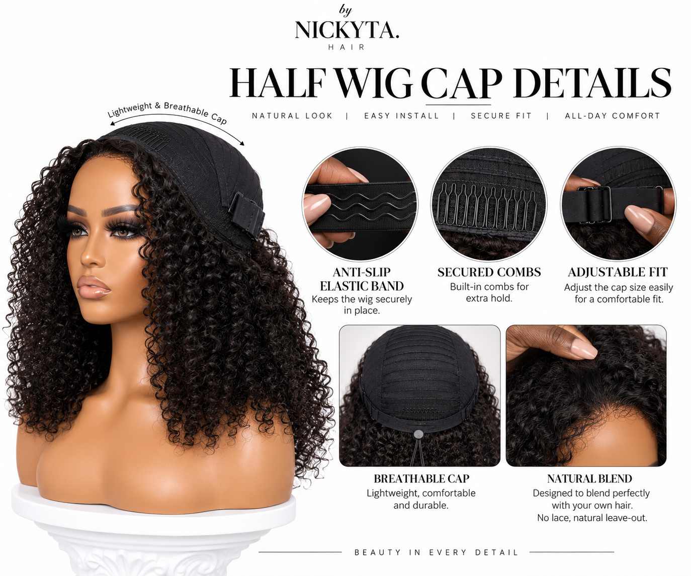 RAW Elegance – Flip-over Wigs