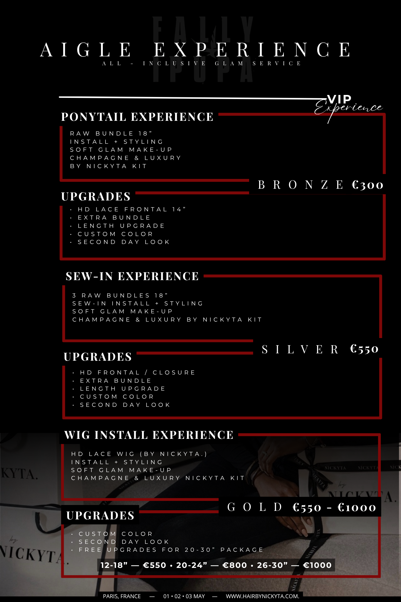 FALLY IPUPA — AIGLE EXPERIENCE PARIS